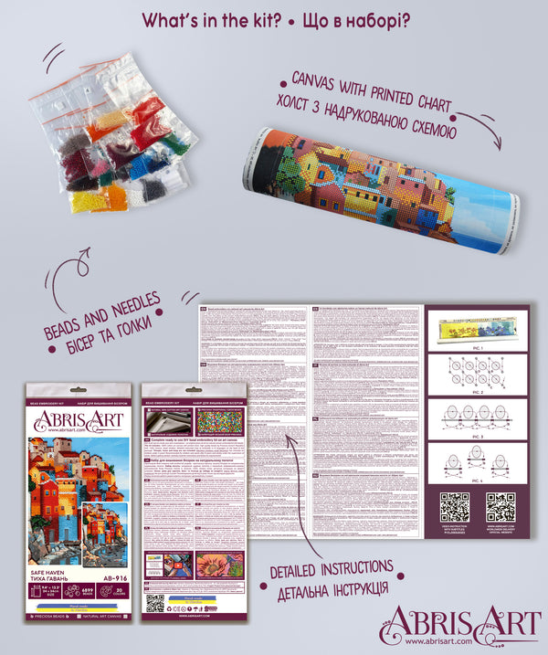 DIY Bead Embroidery Kit