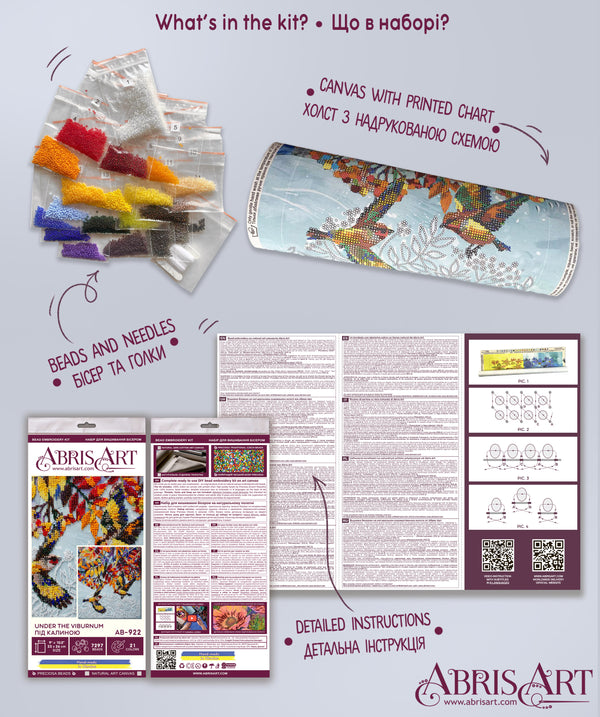 DIY Bead Embroidery Kit