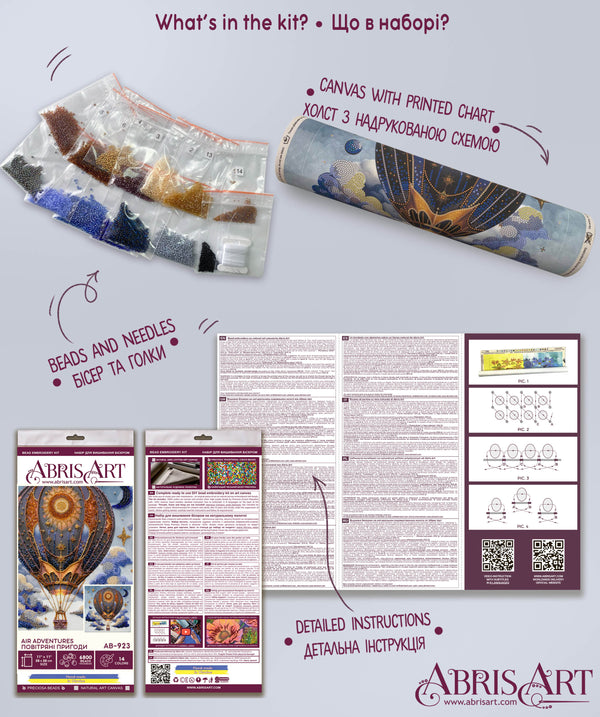 DIY Bead Embroidery Kit