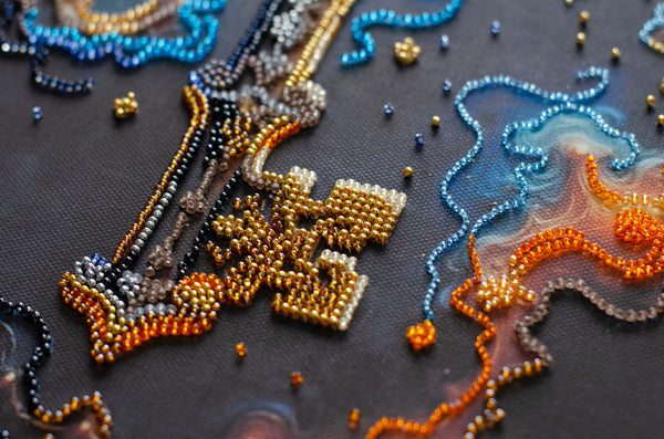 DIY Bead Embroidery Kit