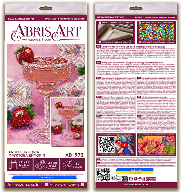 DIY Bead Embroidery Kit