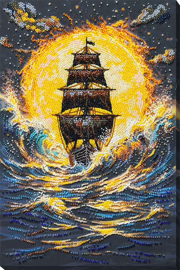 DIY Bead Embroidery Kit