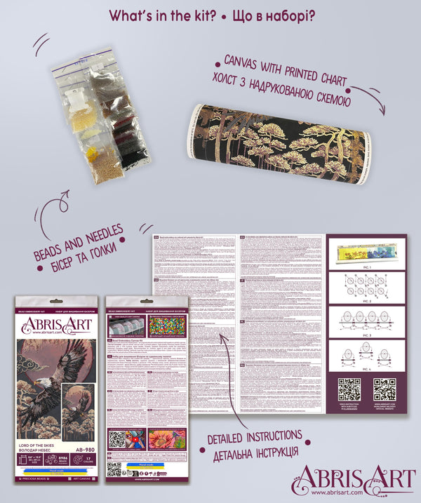 DIY Bead Embroidery Kit
