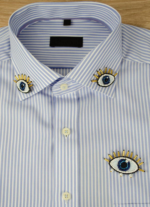 Beadwork kit for creating brooch