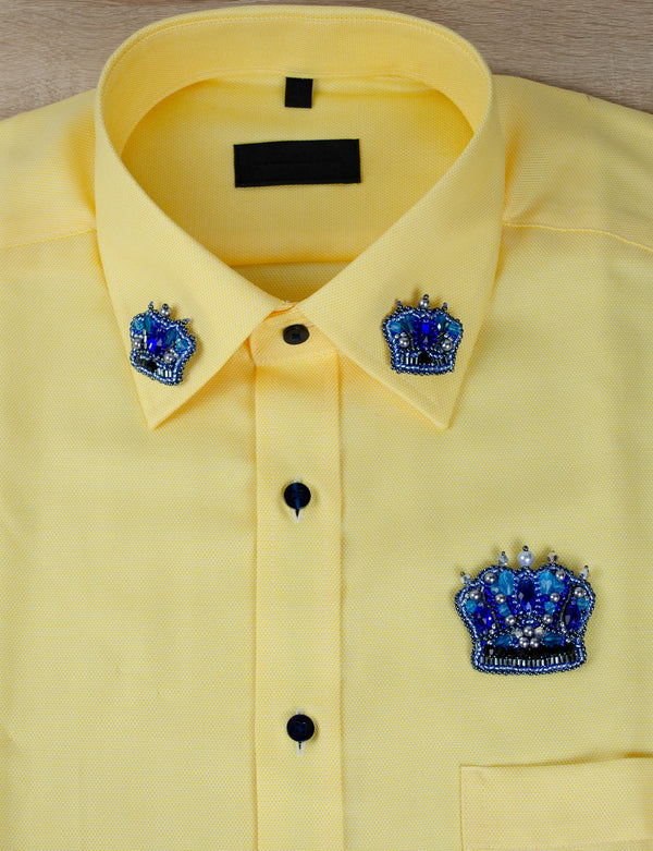 Beadwork kit for creating brooch