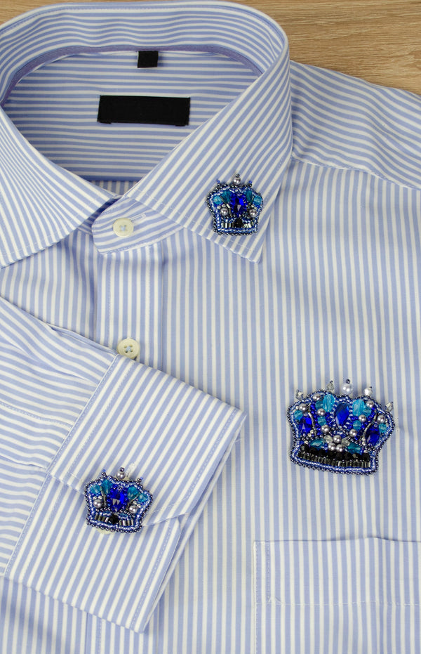 Beadwork kit for creating brooch