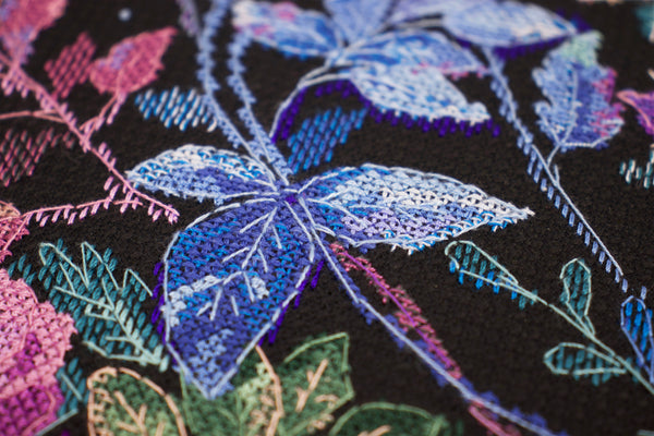 DIY Cross Stitch Pillow Kit