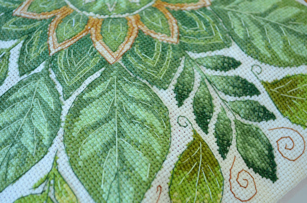 DIY Cross Stitch Pillow Kit