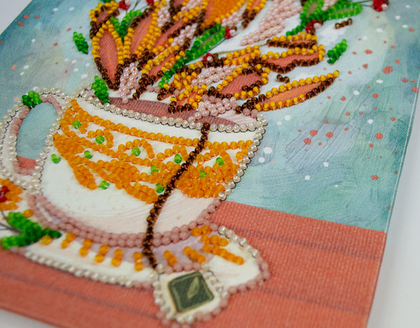 DIY Bead Embroidery Kit