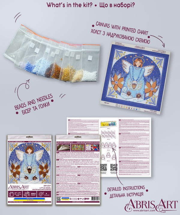 DIY Bead Embroidery Kit