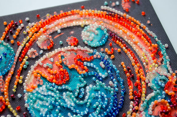 DIY Bead Embroidery Kit