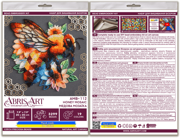 DIY Bead Embroidery Kit