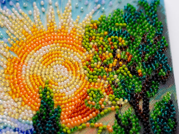 DIY Bead Embroidery Kit