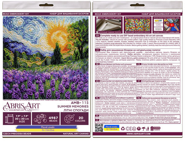 DIY Bead Embroidery Kit