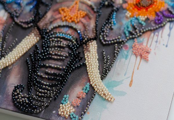 DIY Bead Embroidery Kit