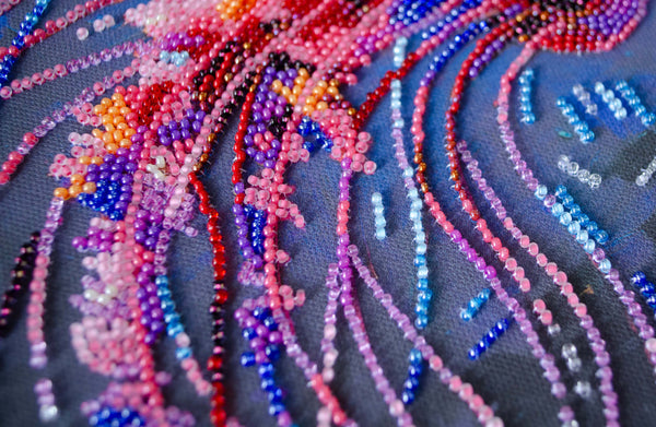 DIY Bead Embroidery Kit