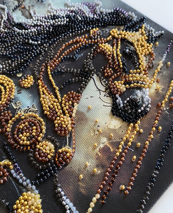 DIY Bead Embroidery Kit