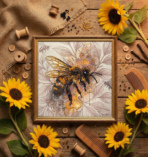 DIY Bead Embroidery Kit