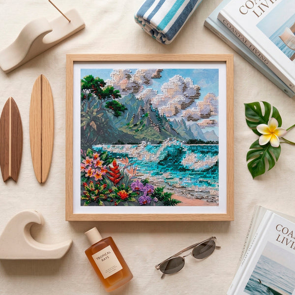 DIY Bead Embroidery Kit