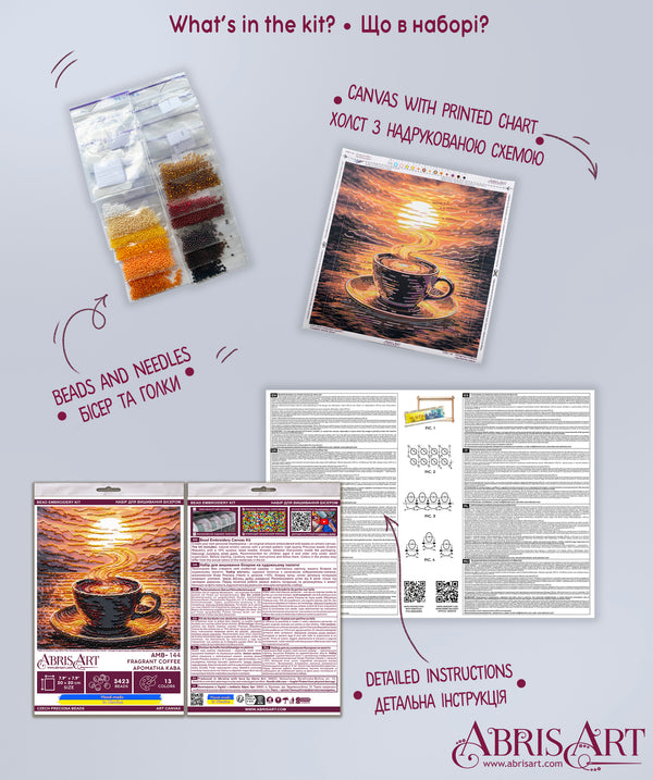 DIY Bead Embroidery Kit