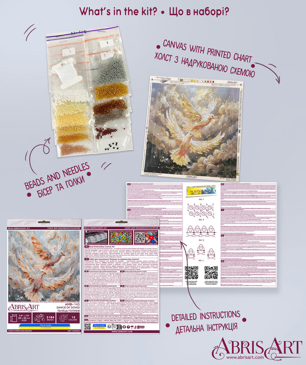 DIY Bead Embroidery Kit