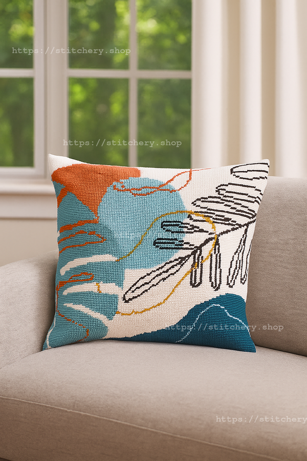 Needlepoint Pillow Kit