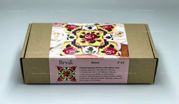 Needlepoint Pillow Kit