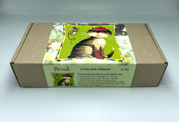 Needlepoint Pillow Kit