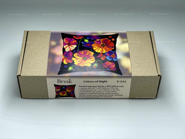 Needlepoint Pillow Kit