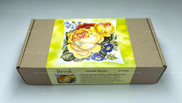 Needlepoint Pillow Kit