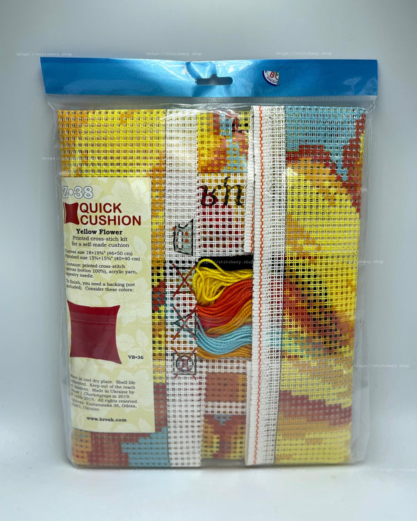 Cross Stitch Pillow Kit