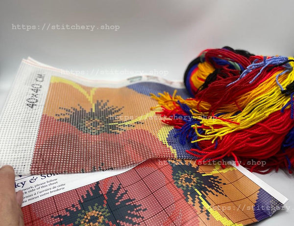 Needlepoint Pillow Kit