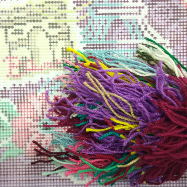 Needlepoint Pillow Kit