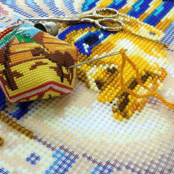 Needlepoint Pillow Kit