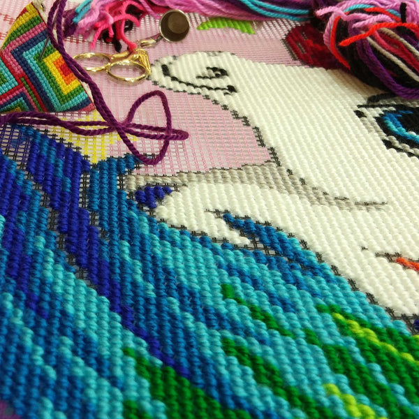 Needlepoint Pillow Kit