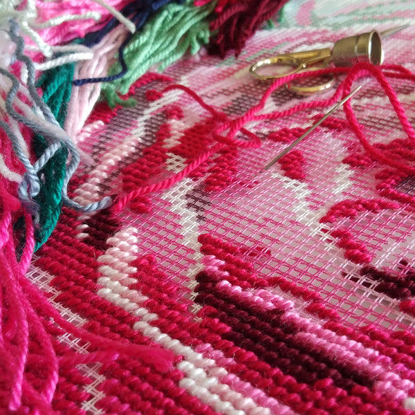 Needlepoint Pillow Kit