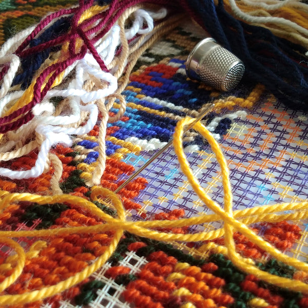 Needlepoint Pillow Kit