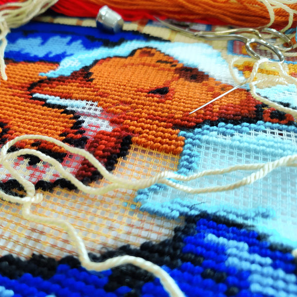 Needlepoint Pillow Kit