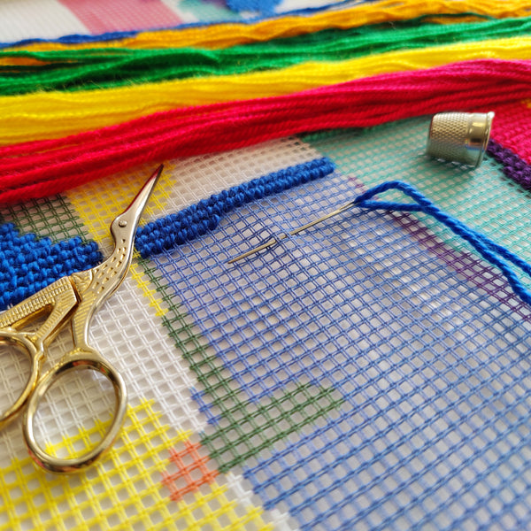 Needlepoint Pillow Kit