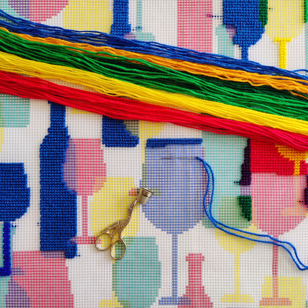 Needlepoint Pillow Kit