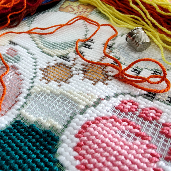 Needlepoint Pillow Kit