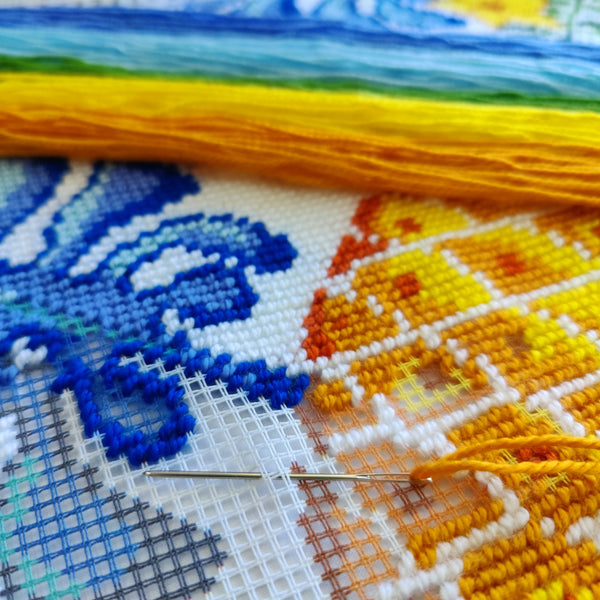 Needlepoint Pillow Kit