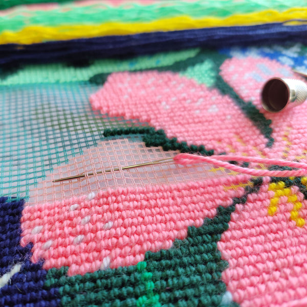 Needlepoint Pillow Kit