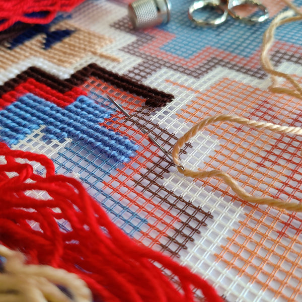 Needlepoint Pillow Kit