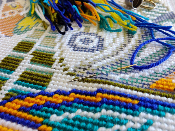 Needlepoint Pillow Kit