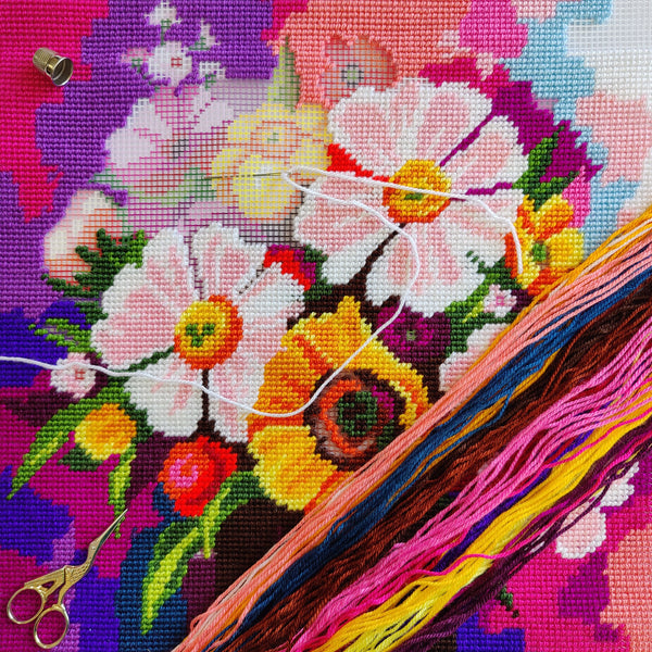 Needlepoint Pillow Kit