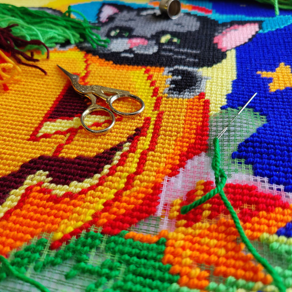 Needlepoint Pillow Kit