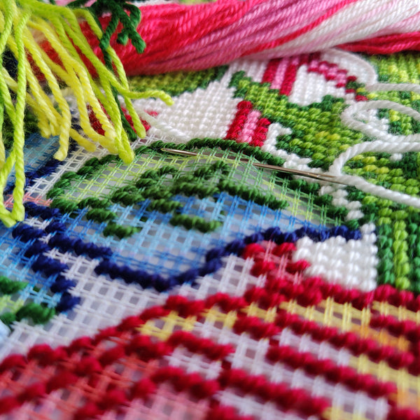 Needlepoint Pillow Kit