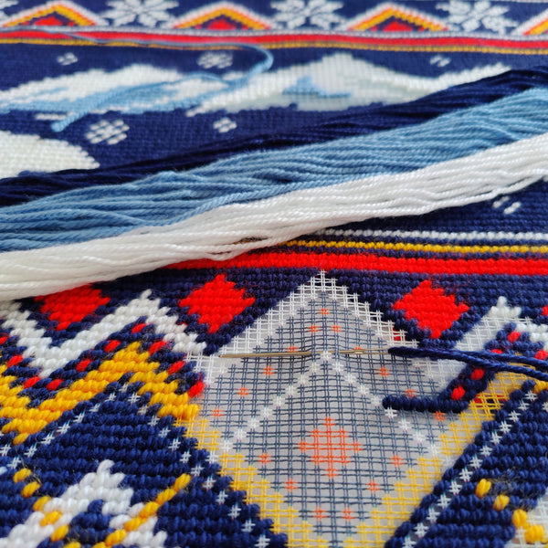 Needlepoint Pillow Kit