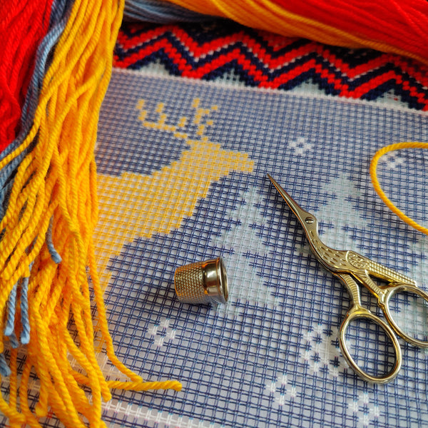 Needlepoint Pillow Kit